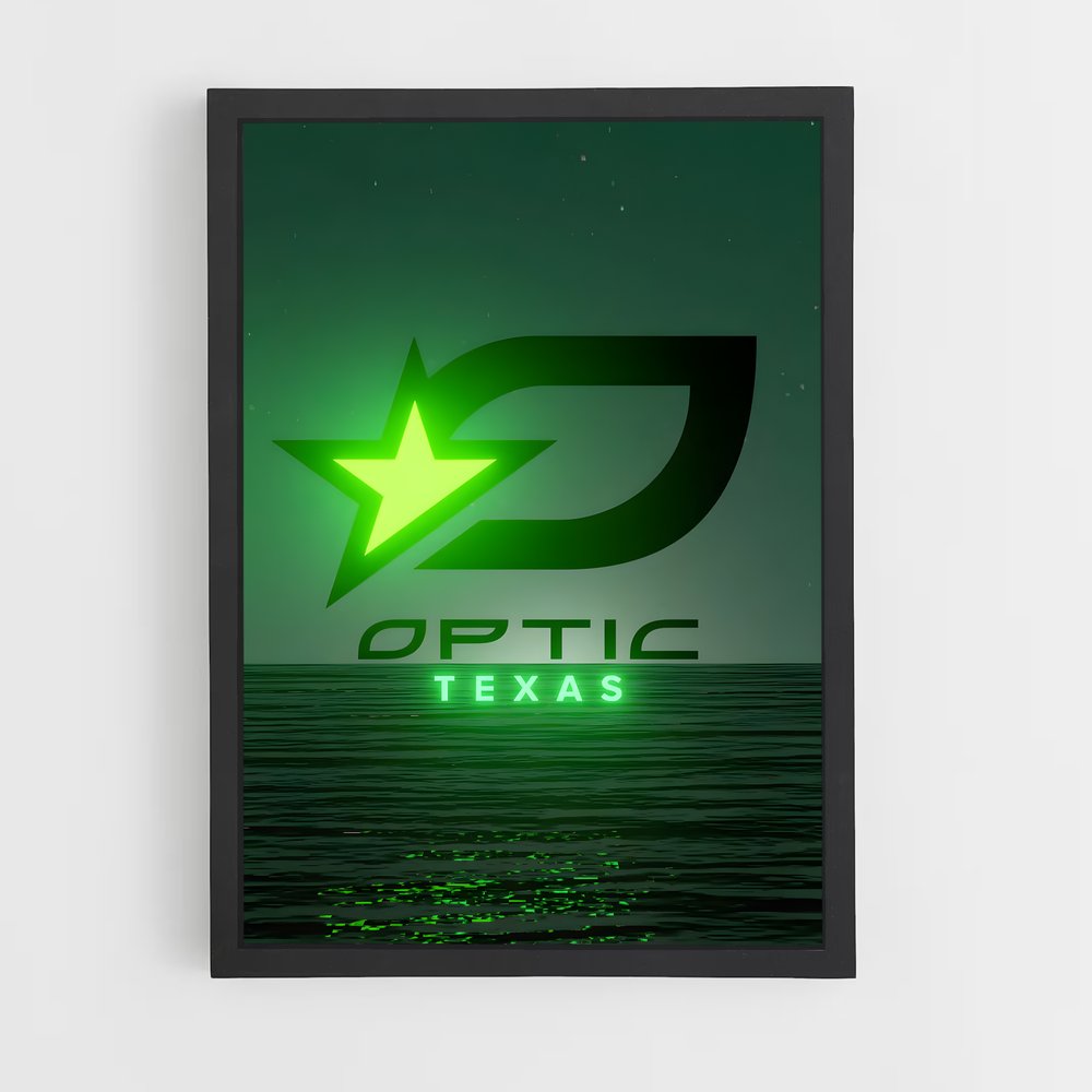 Poster PFTC Texas – affiche Esports (vue 2)